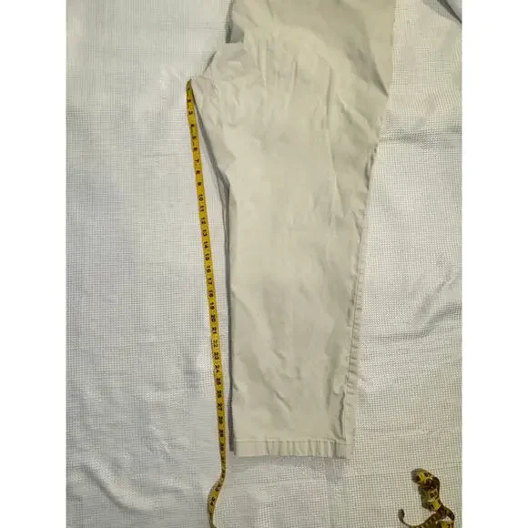 Tommy Bahama Mens Flat Front Pants Chino Beige SIZE 52/32